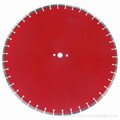 600mm diamond saw blade for cutting marble/laser welded for wet and dry cutting